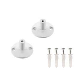 TENSEO, support mural 3 cm, intérieur, pour câble tendu T.B.T, blanc, 2 pièces|SLV-DC5186301