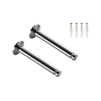 TENSEO, renvois plafond, intérieur, pour câble tendu T.B.T, chrome, 2 pièces|SLV-DC5186642