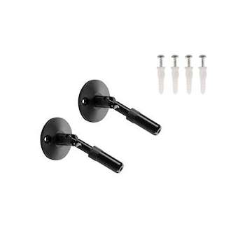 TENSEO, support mural 10 cm, intérieur, pour câble tendu T.B.T, noir, 2 pièces|SLV-DC5186310