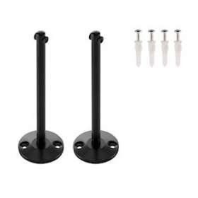TENSEO, renvois plafond, intérieur, pour câble tendu T.B.T, noir, 2 pièces|SLV-DC5186340