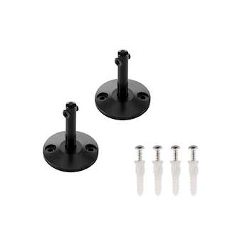 TENSEO, support mural 6 cm, intérieur, pour câble tendu T.B.T, noir, 2 pièces|SLV-DC5186330