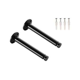 TENSEO, renvois plafond, intérieur, pour câble tendu T.B.T, noir, 2 pièces|SLV-DC5186640