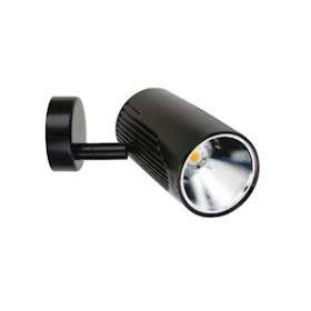 LUMI 01 - Proj. s/patère, noir, angle 32DEG, LED intég. 17W 3000K 1800lm|Aric-ARI50166