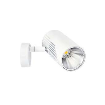 LUMI 01 - Proj. s/patère, blanc, angle 32DEG, LED intég. 17W 4000K 1800lm|Aric-ARI50167