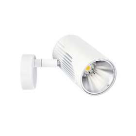 LUMI 01 - Proj. s/patère, blanc, angle 32DEG, LED intég. 17W 4000K 1800lm|Aric-ARI50167