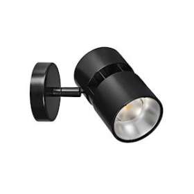 NINETY 01 - Proj. s/patère, noir, angle 70DEG, LED intég. 30W 3000K 3000lm|Aric-ARI50576