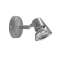 RUBIS - Spot sur patère GU10, gris, a/lpe LED 6W 3000K 500lm incl