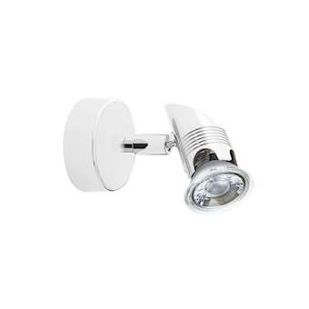 COMETE 01 - Spot sur patère GU10, blanc, a/lpe LED 6W 3000K 500lm incl|Aric-ARI0428