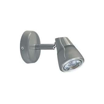 DIAM 01 - Spot sur patère GU10, gris, a/lpe LED 6W 3000K 500lm incl|Aric-ARI0451