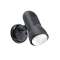 MANTA 63 - Spot sur patère E27 60W max, orientable, noir, lampe non incl.