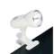 MANTA 63 - Spot à pince E27 60W max, orientable, blanc, lampe non incl.