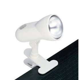 MANTA 63 - Spot à pince E27 60W max, orientable, blanc, lampe non incl.|Aric-ARI0673