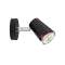 JUDY 01-Spot sur patère GU10, orient., a/lpe LED 4,6W 3000K 420lm dimmable incl.