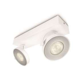 CLOCKWORK Spot barre tube 2x4W Blanc LED|Philips Signify-PHI531723116