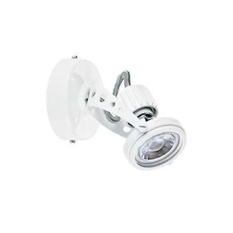 YEO 01 - Spot sur patère GU10, blanc, a/lpe LED 6W 3000K 500lm incl|Aric-ARI0238