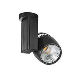 IKAR 01 - Proj. s/patère, noir, angle 60DEG, LED intég. 40W 3000K 4000lm|Aric-ARI50366