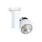 IKAR 01 - Proj. s/patère, blanc, angle 60DEG, LED intég. 40W 3000K 4000lm