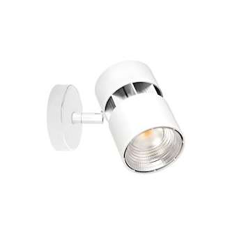 NINETY 01 - Proj. s/patère, blanc, angle 30DEG, LED intég. 30W 4000K 3000lm|Aric-ARI50571