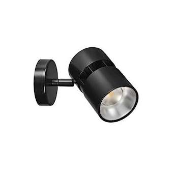 NINETY 01 - Proj. s/patère, noir, angle 30DEG, LED intég. 30W 4000K 3000lm|Aric-ARI50575