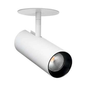 TUBE MINI R spot mini plafond orientable blanc LED 17W 3000K classe II IP20|Sg lighting-NOL320697