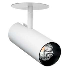 TUBE MINI R spot mini plafond orientable blanc LED 17W 3000K classe II IP20|Sg lighting-NOL320697