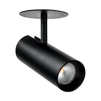 TUBE MINI R spot mini plafond orientable noir LED 17W 3000K classe II IP20|Sg lighting-NOL320699