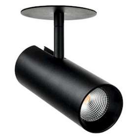 TUBE MINI R spot mini plafond orientable noir LED 17W 3000K classe II IP20|Sg lighting-NOL320699