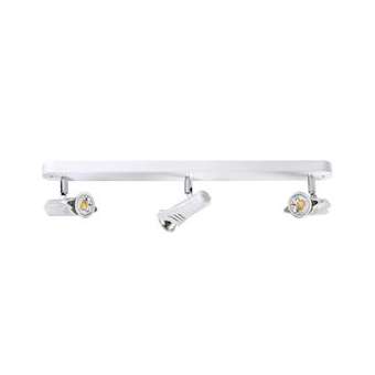 COSMOS B3 - Plaf./Appl.Mur 3 spots GU10, blanc, a/lpes LED 6W 3000K 500lm incl|Aric-ARI0579
