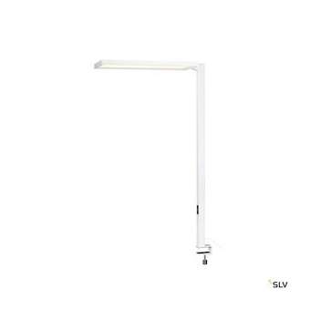 WORKLIGHT, lampe à poser int, blanc, LED 79W, 4000K, avec étau de serrage, UGR19|SLV-DC51005394