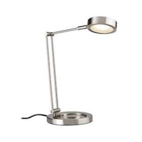Table&Desk Zed LED lampe de bureau 6,7W acier br 230/12V métal|Paulmann-PUA70245