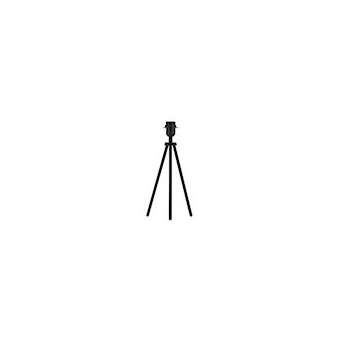 FENDA, lampe à poser intérieure, trépied, noir, E27, 40W max, sans abat-jour|SLV-DC5155540