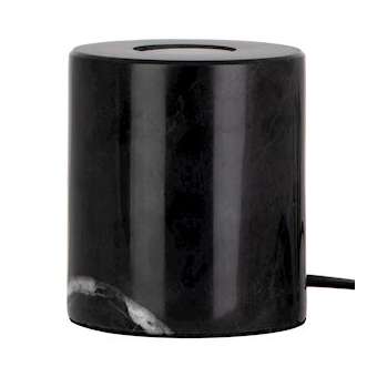 Lampe À Poser E27 Marbre Noir|Bailey-BIY142453