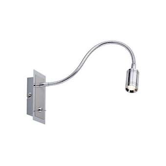 Mirror Zylindro lampe de lecture 1x3W LED Chrome 230V DC 700mA Métal|Paulmann-PUA99068