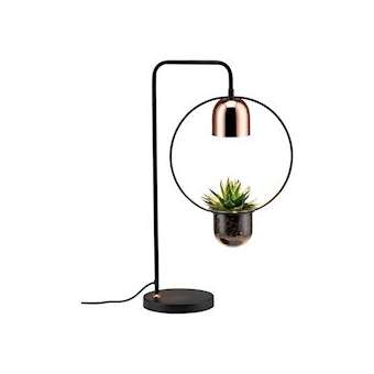 Lampe à poser Fanja max 1x20W GU10 Noir/cuivre 230V métal|Paulmann-PUA79746