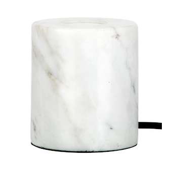 Lampe À Poser E27 Marbre Blanc|Bailey-BIY142452