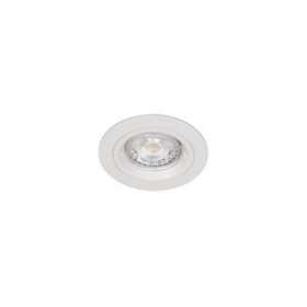 Spot BE BEST - 1/4 de tour IP65 BBC GU10 rond fixe, blanc mat IP65|Europole-POL236514