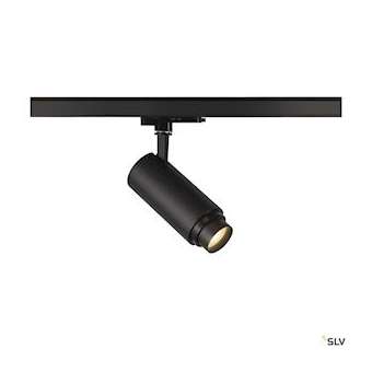 NUMINOS ZOOM M, spot rail 3 all int, 15DEG, noir, LED, 20W, 3000K, variable Dali|SLV-DC51006116