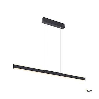 ONE LINEAR 100, suspension int, up/down, noir, LED, 24W, 2700/3000K, variable|SLV-DC51006185