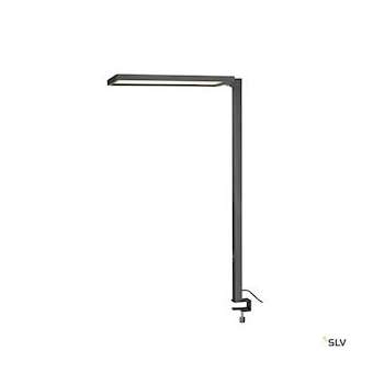 WORKLIGHT, lampe à poser int, noir, LED, 79W, 4000K, avec étau de serrage, UGR19|SLV-DC51005392