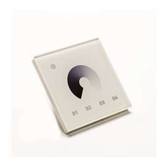 Emetteur mural HF/DMX variation monochrome 1 zone|Europole-POL45225