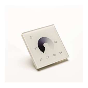 Emetteur mural HF variation monochrome 4 zones|Europole-POL45228