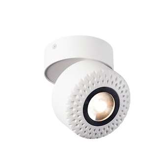 TOTHEE, applique/plafonnier, blanc/noir, LED 17W 3000K, 50DEG|SLV-DC51000427