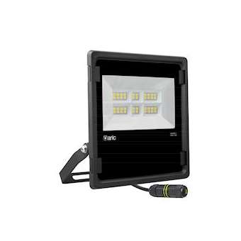 TWISTER 3 - Proj. Ext. IP65 IK08, noir, 90DEG LED intégré 100W 2400K 11000lm|Aric-ARI50828