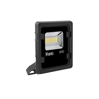 TWISTER 3 - Proj. Ext. IP65 IK08, noir, 90DEG LED intégré 25W 2400K 2750lm|Aric-ARI50822