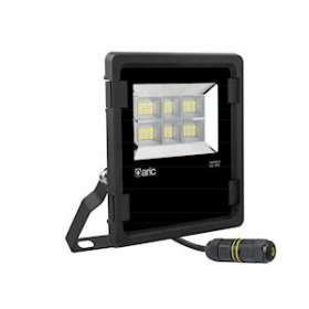 TWISTER 3 - Proj. Ext. IP65 IK08, noir, 90DEG LED intégré 70W 2400K 7700lm|Aric-ARI50826