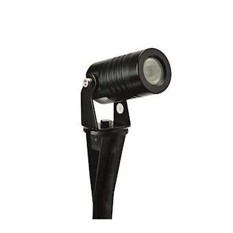 YAMM - piquet 230 noir mat 3000K 142lm 3W 30DEG|Europole-POL391850