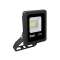 TWISTER 3 - Proj. Ext. IP65 IK08, noir, 90DEG LED intégré 12W 4000K 1550lm|Aric-ARI50984