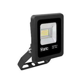 TWISTER 3 - Proj. Ext. IP65 IK08, noir, 90DEG LED intégré 12W 4000K 1550lm|Aric-ARI50984