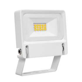 MICHELLE - Proj. Ext. IP65 IK08 blanc 110DEG LED intégrée 10W 3000K|Aric-ARI51240