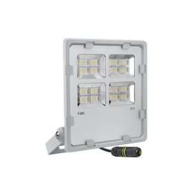 TWISTER 3 - Proj. Ext. IP65 IK08, gris, 90DEG, LED intégré 150W 4000K 19500lm|Aric-ARI50975
